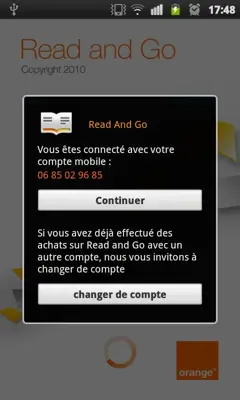 Read and Go android App screenshot 7